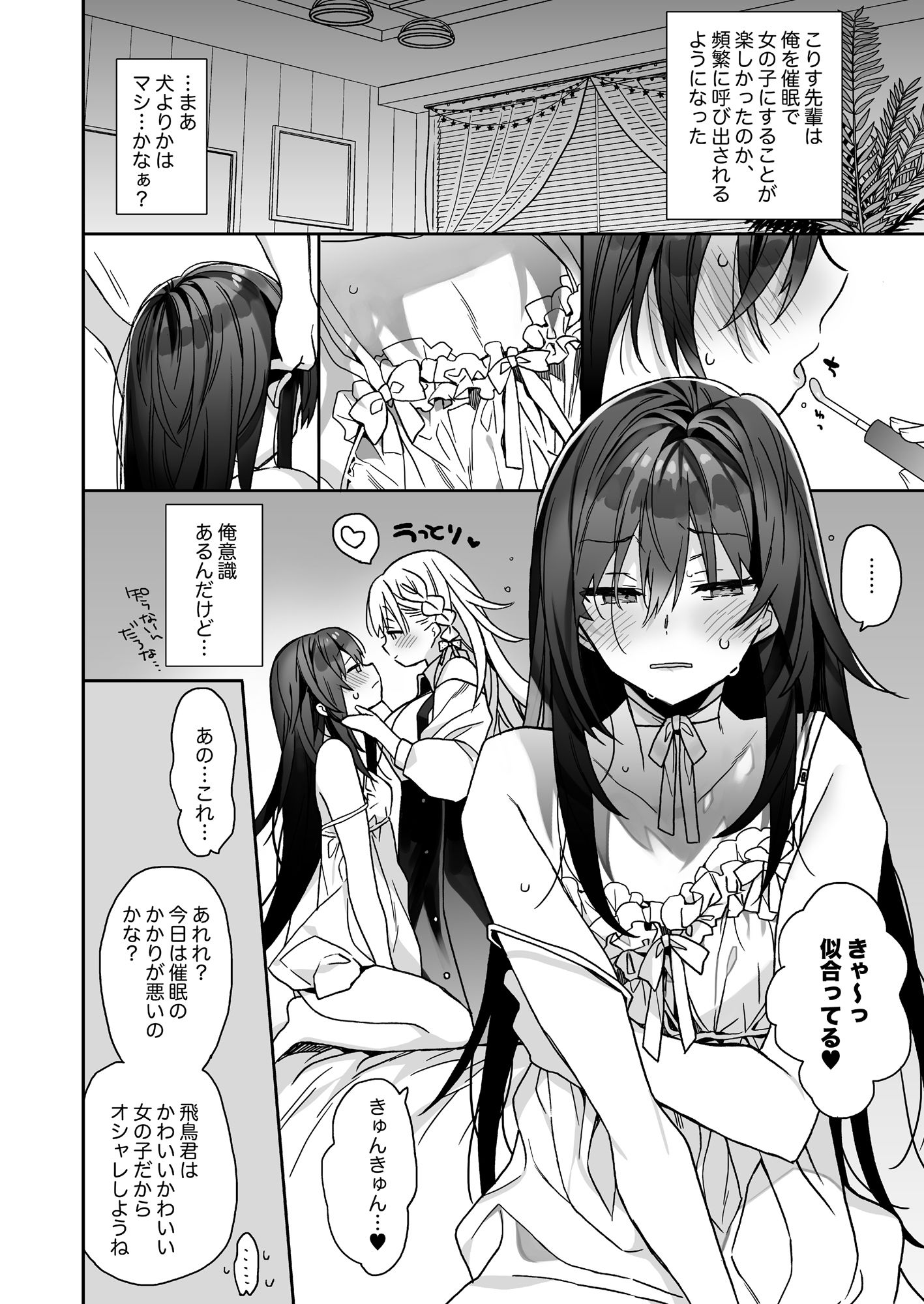 ノリのいい●●●に女装させて催●ごっこするおはなし