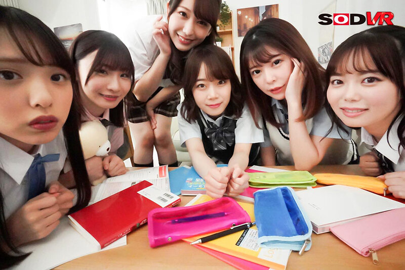 【VR】超全身舐めJ○究極ハーレムVR 足指舐め太もも舐め乳首舐め顔面舐め 唾垂らし唾飲みベロキスしまくり!女子○生6人に身体中を同時に舐め回されながら全員と中出しSEX!!