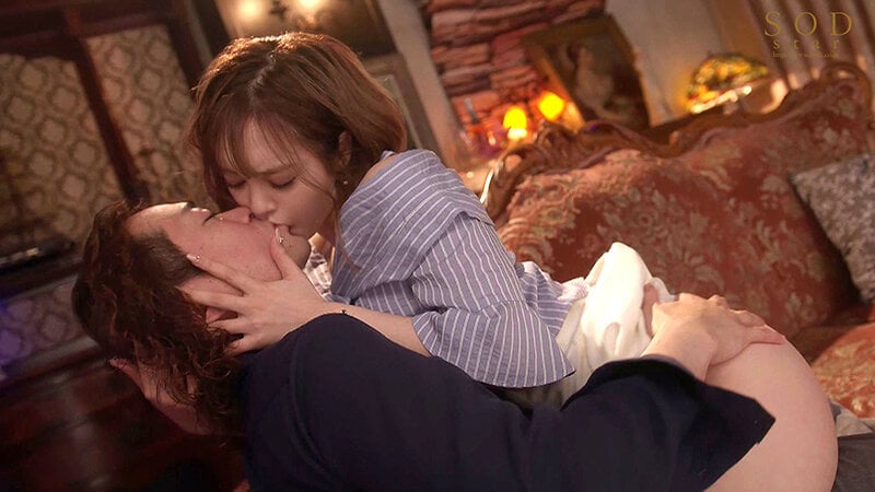 『世界で1番エロいキスしてみない?』理性を忘れて舐めまくる感じる唇、終わらない接吻。 小倉由菜