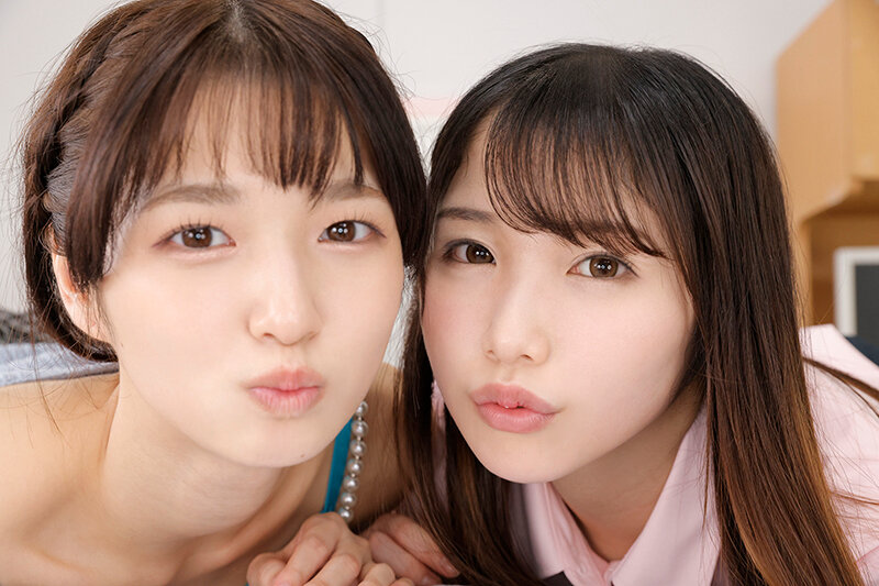 【VR】小さい頃から美人姉妹と家族ぐるみで付き合いのあったボク！そんな2人が入院したボクのお見舞いに！それぞれとイイ感じに関係を持っていたけど、2人同時にお見舞いに来てしまい「一緒に気持ち良くなろうよ」と逆3Pで興奮してしまったボクは何度も種絞り生中出し…