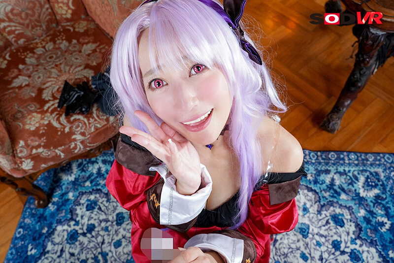 【VR】執事の僕を見下す縦ロールの悪役令嬢を催●ライトで完全屈服!オホ声&丁寧語淫語連発!