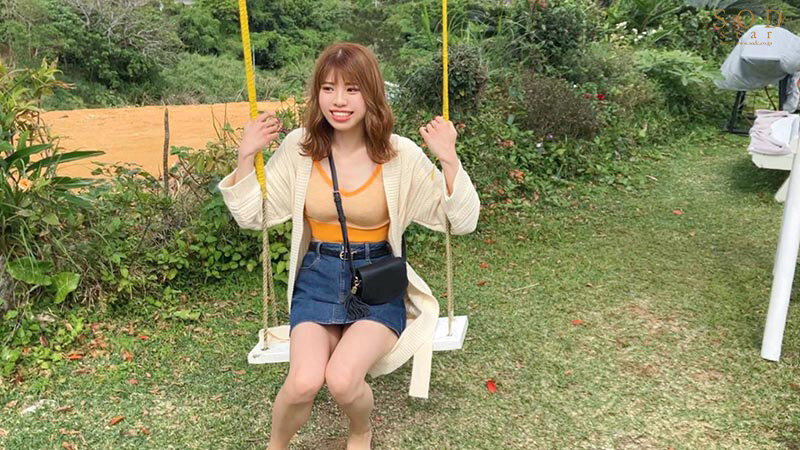 【夏といえば水着!SODstar全員ビキニ祭】ドキドキの初露出!アスリート‘新海咲’ 南国イチャラブデートで露出SEX