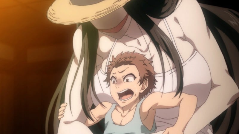 八尺八話快樂巡り(はちしゃくはちわけらくめぐり)~異形怪奇譚~ THE ANIMATION 第一話『八尺様』