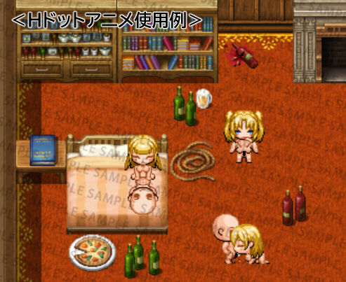 エロRPGに使える！ドット絵ヒロイン素材集