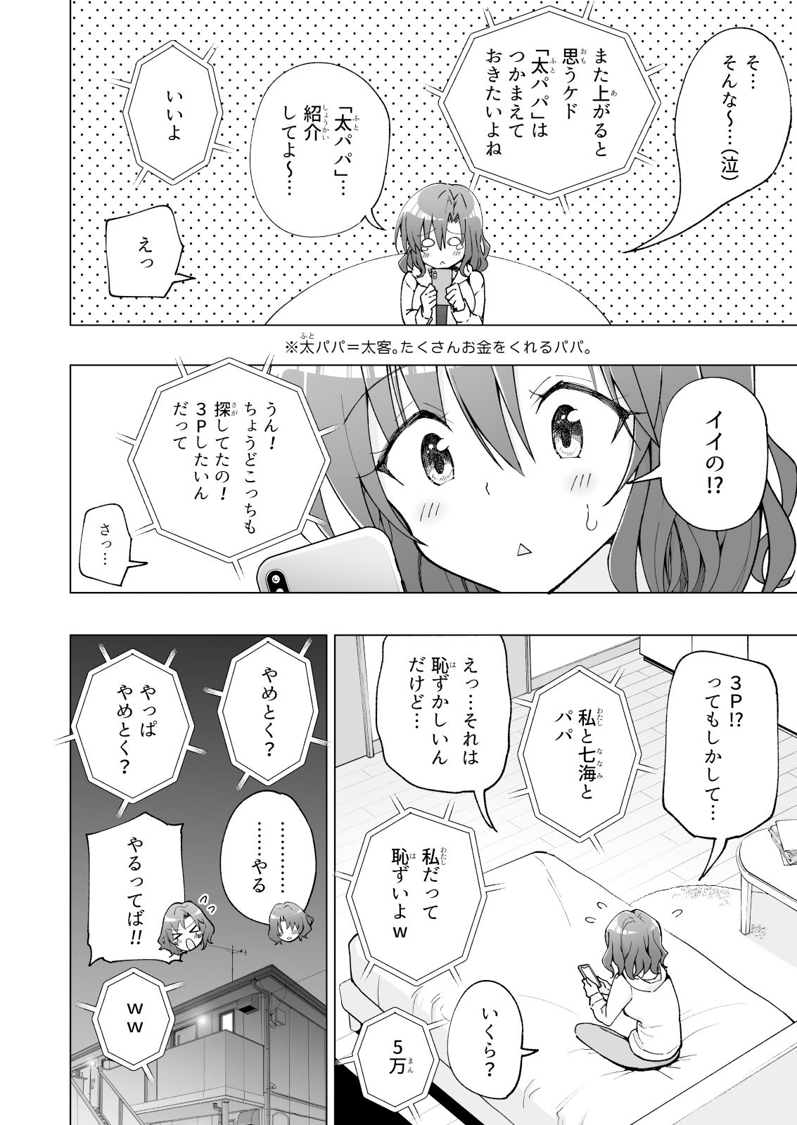 パパ活はじめました7〜ハーレム撮影編(1)〜