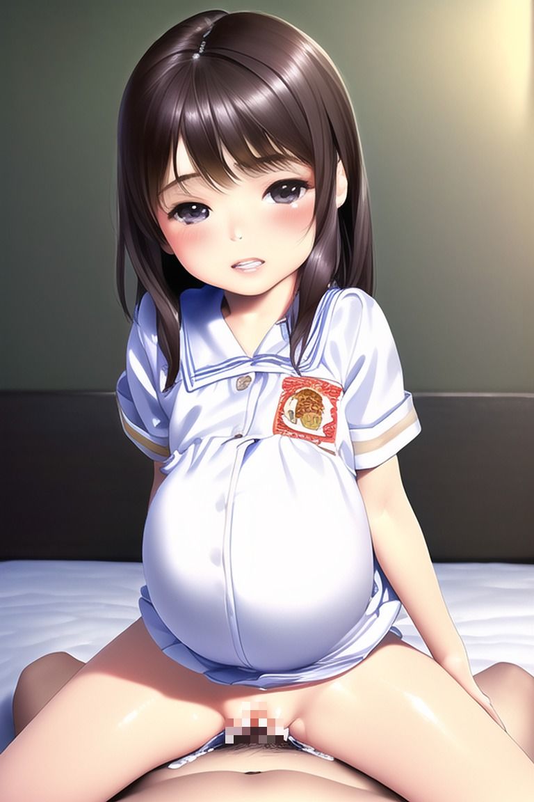 ボテ腹でもおかまいなし