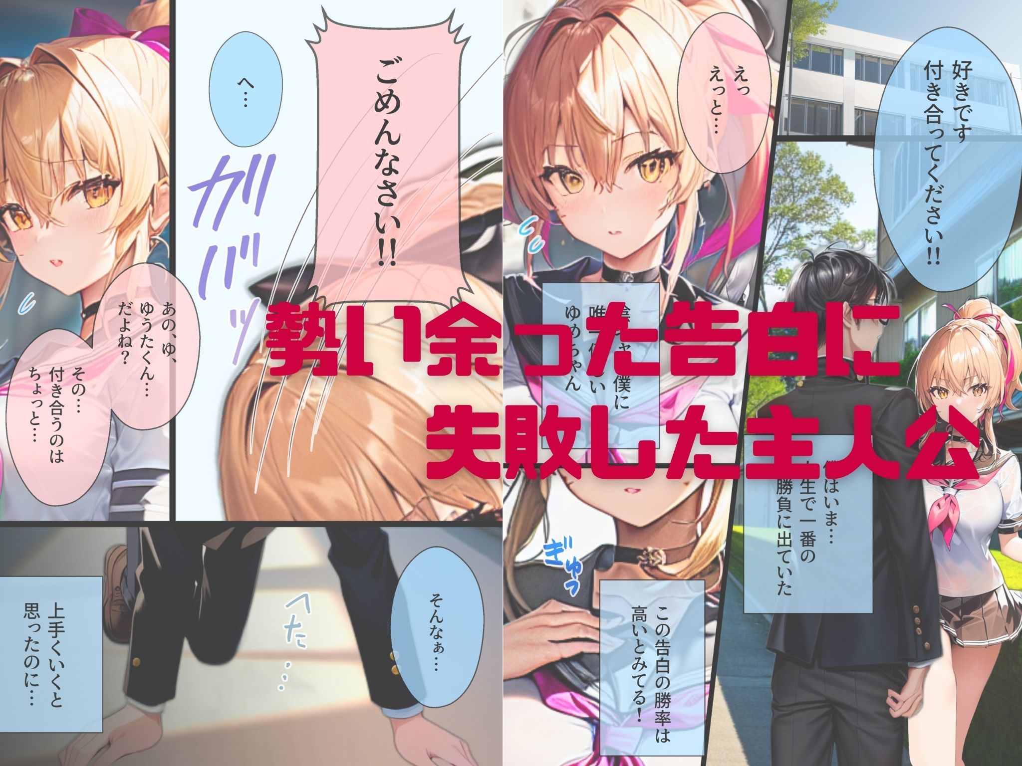 ぼっち・ざ・ふぁっく！〜陰キャの俺に声をかけてくれた陽キャ美少女に告白したら断られたんだけどお金を払ったらヤらせてくれる処女ビッチだったのでお金とチンポでDV彼氏から寝取ってあまあま両想いメス堕ちえっちします