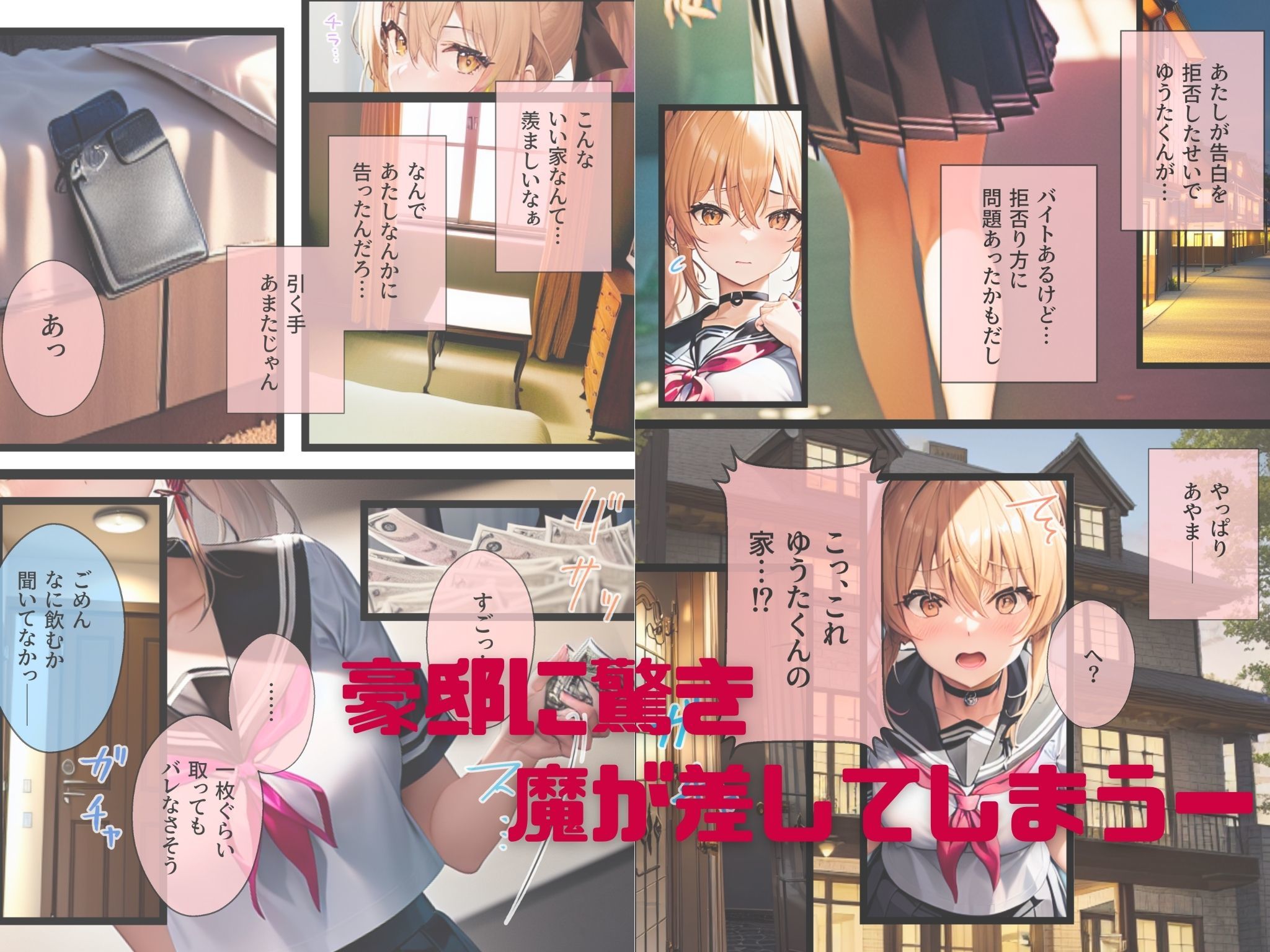 ぼっち・ざ・ふぁっく！〜陰キャの俺に声をかけてくれた陽キャ美少女に告白したら断られたんだけどお金を払ったらヤらせてくれる処女ビッチだったのでお金とチンポでDV彼氏から寝取ってあまあま両想いメス堕ちえっちします
