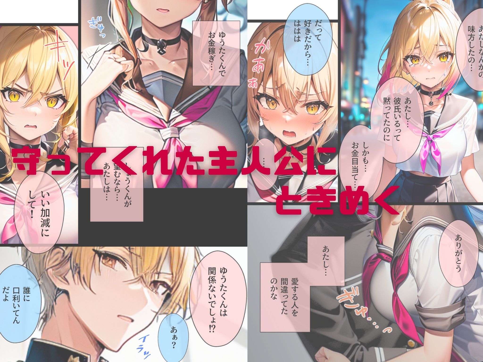 ぼっち・ざ・ふぁっく！〜陰キャの俺に声をかけてくれた陽キャ美少女に告白したら断られたんだけどお金を払ったらヤらせてくれる処女ビッチだったのでお金とチンポでDV彼氏から寝取ってあまあま両想いメス堕ちえっちします
