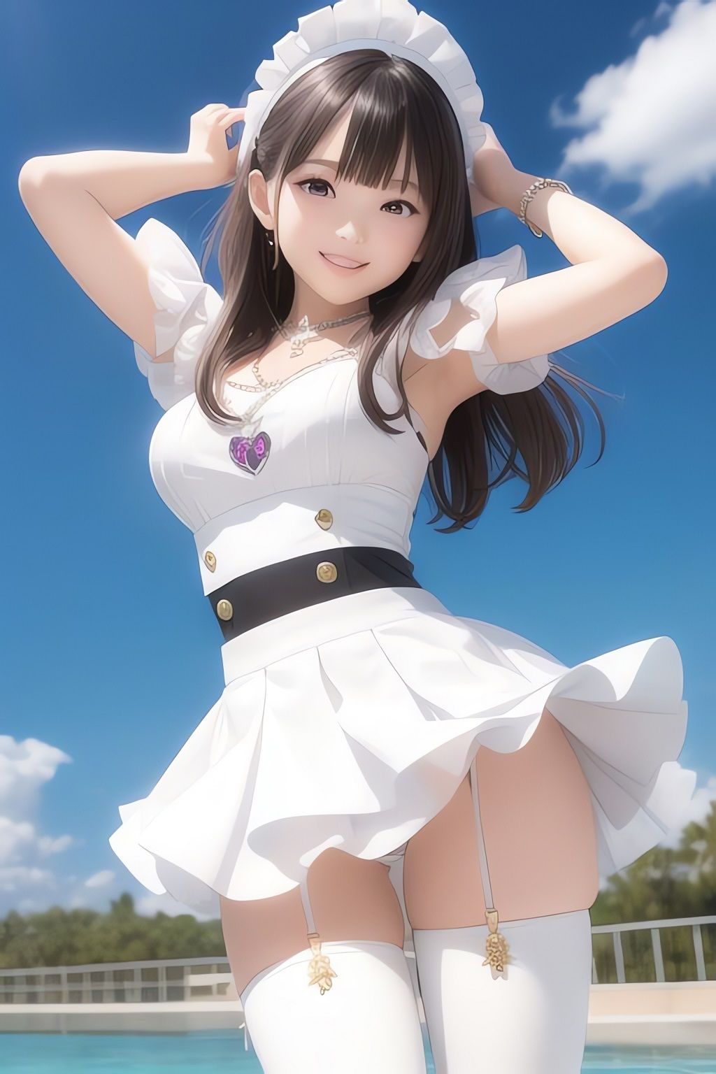 非実在美少女メイドAIイラスト集※リアル9