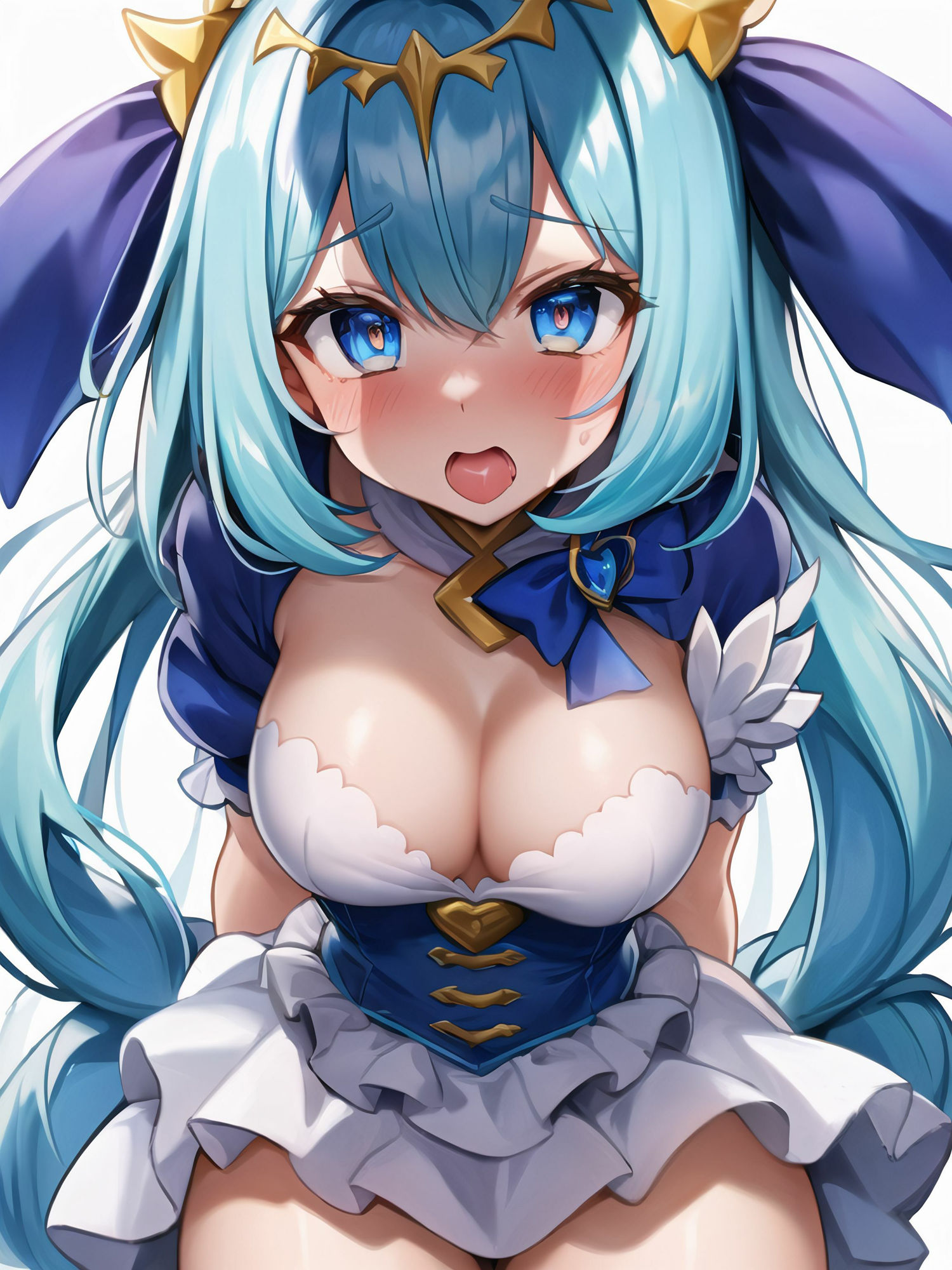 変身ヒロイン仲良く敗北悪堕ちCG集（ピンク・ブルー編）（AIArt）