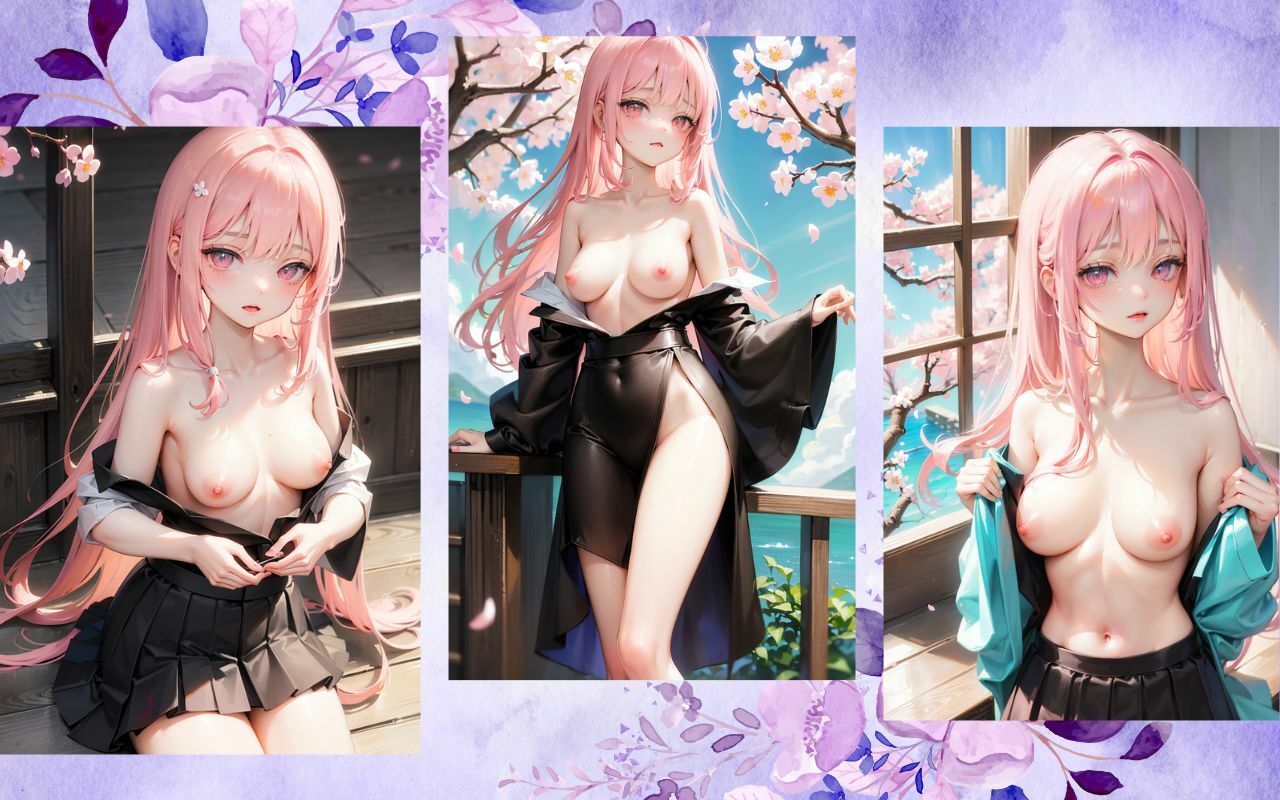 和服+桜+美少女 〜和服美少女写真集〜