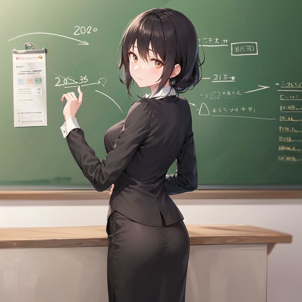 尻フェチ 教室編