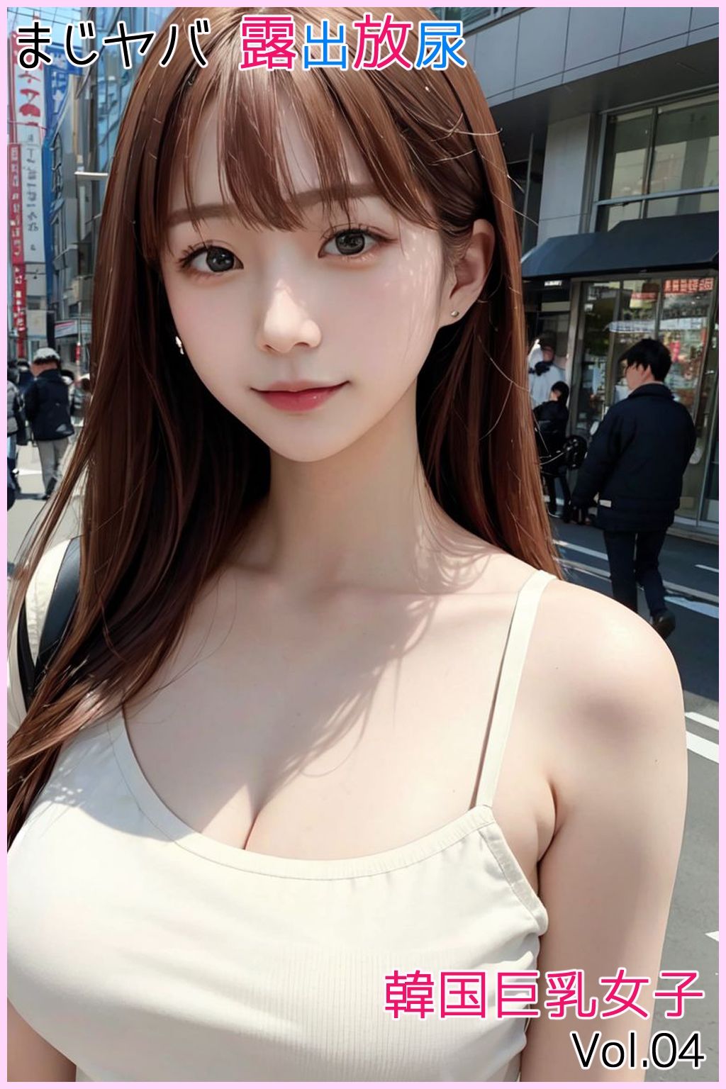 まじヤバ露出放尿 韓国巨乳美女 Vol.04