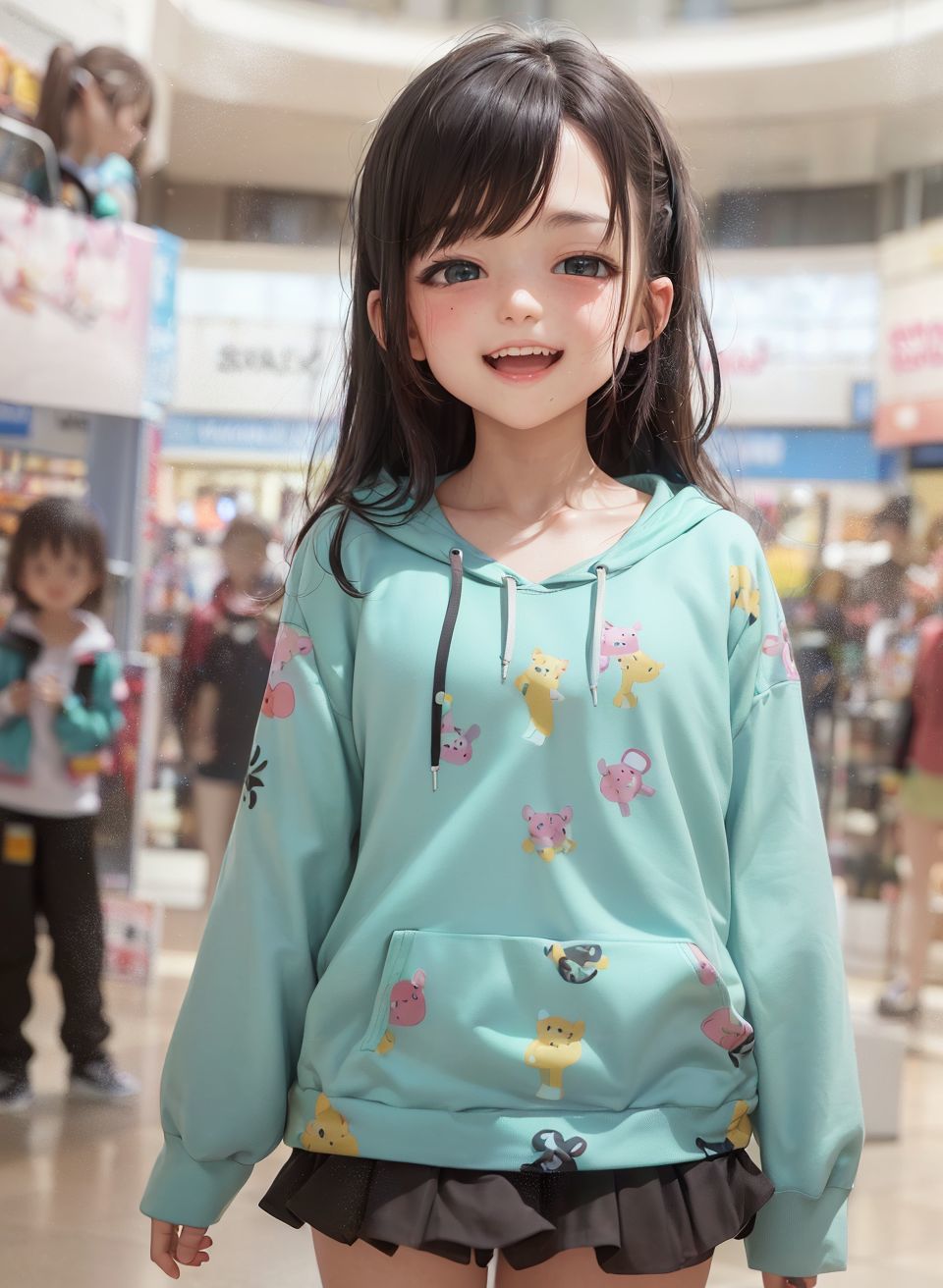 【過激！ショッピングモールのメス〇キ】