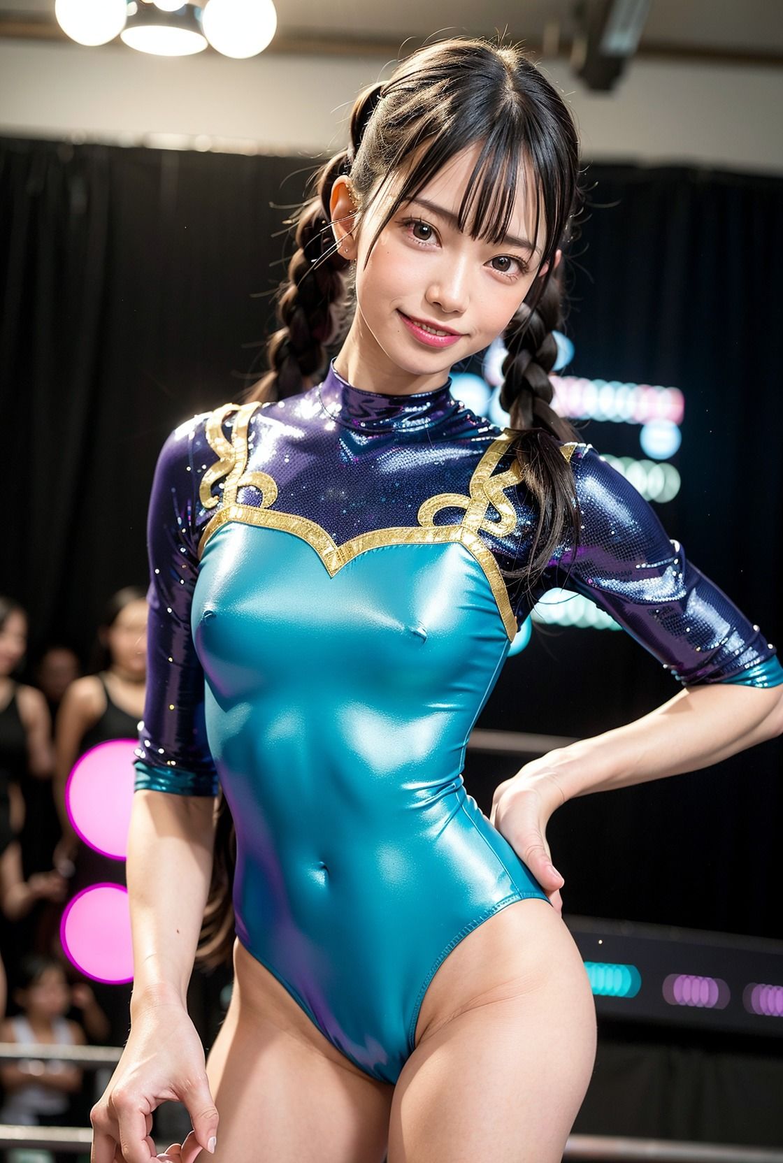 AIグラビア えちえち新体操レオタードVOL.3