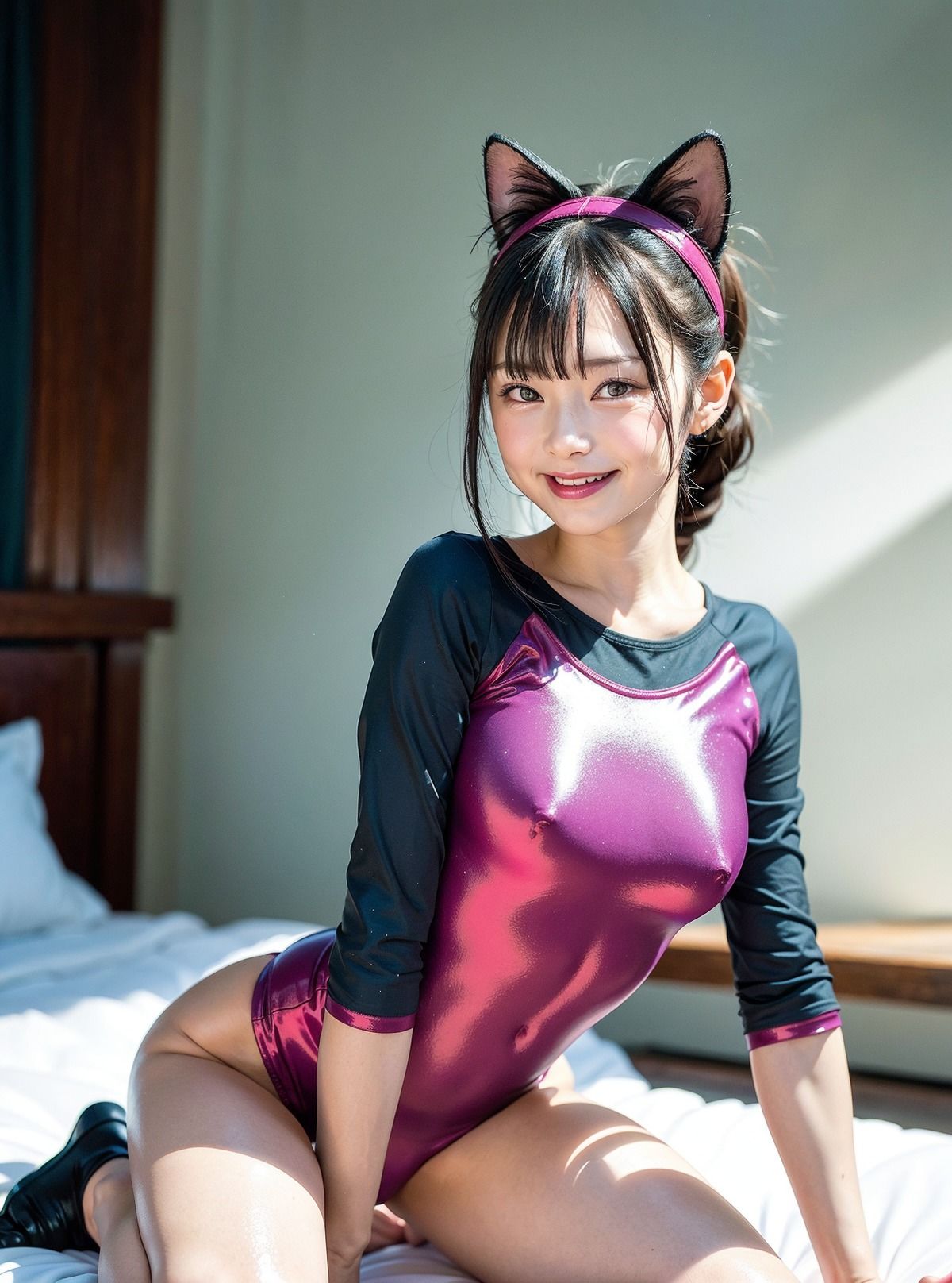 AIグラビア えちえち新体操レオタードVOL.3