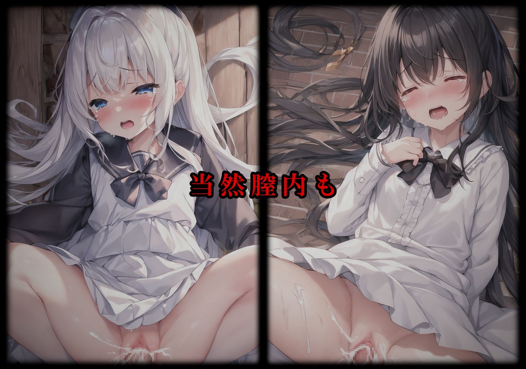 人気のない路地裏なら女の子のパンツ見たりナニしてもイける気がする