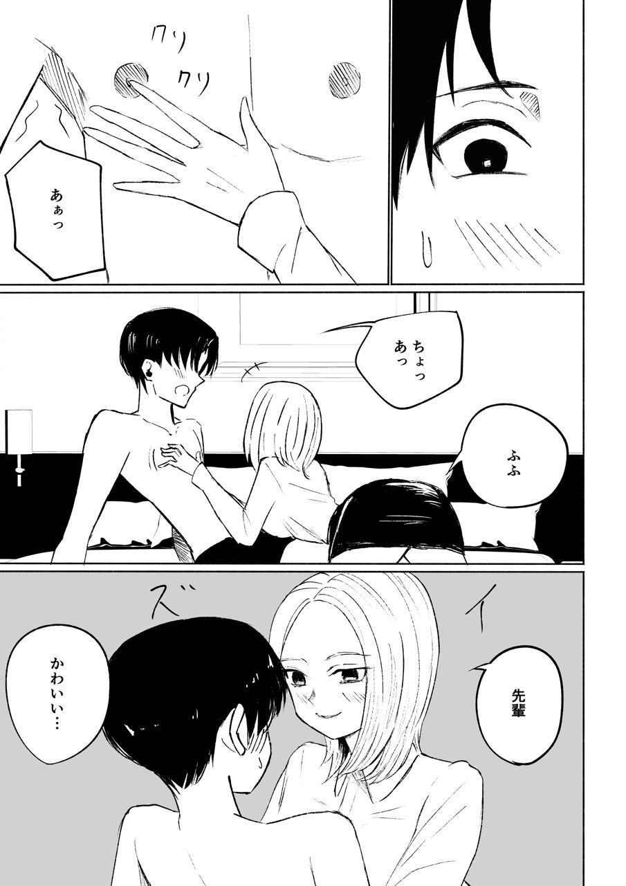 会社の後輩に敬語で責められ食べられちゃう話