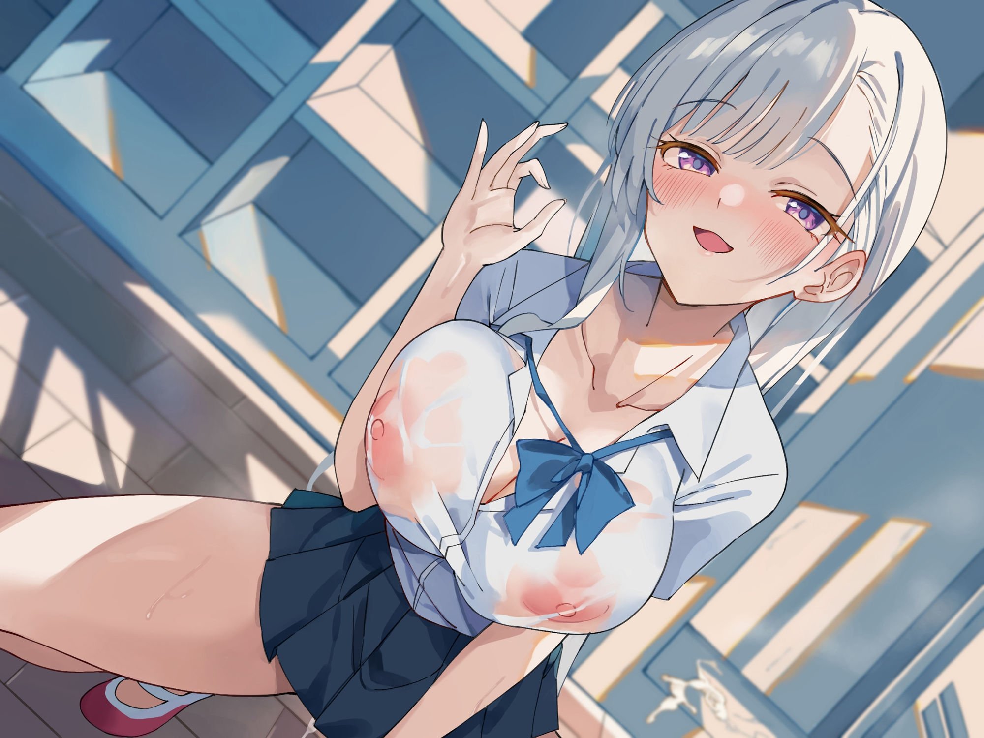 【KU100】ご奉仕大好きロッカーJKのベロチュー逆レ●プ 〜ムラムラ吐息たっぷりのウィスパーアクメ〜