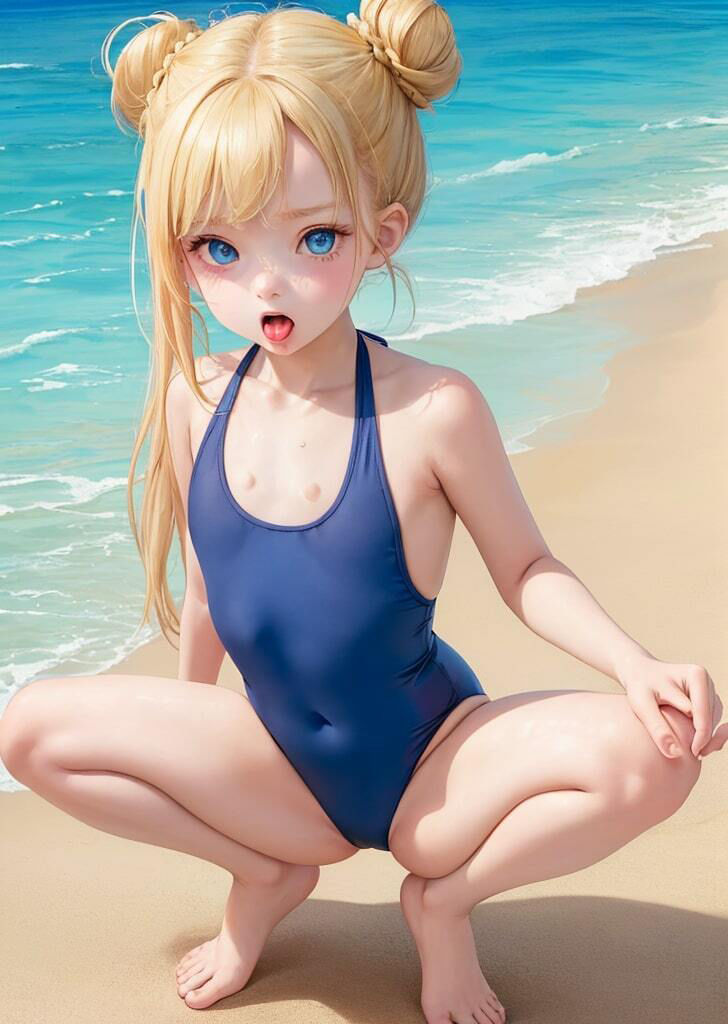 ロシア系ジ○ニアアイドルサーシャちゃんのイメージビデオ(と裏モノビデオ)撮影会!