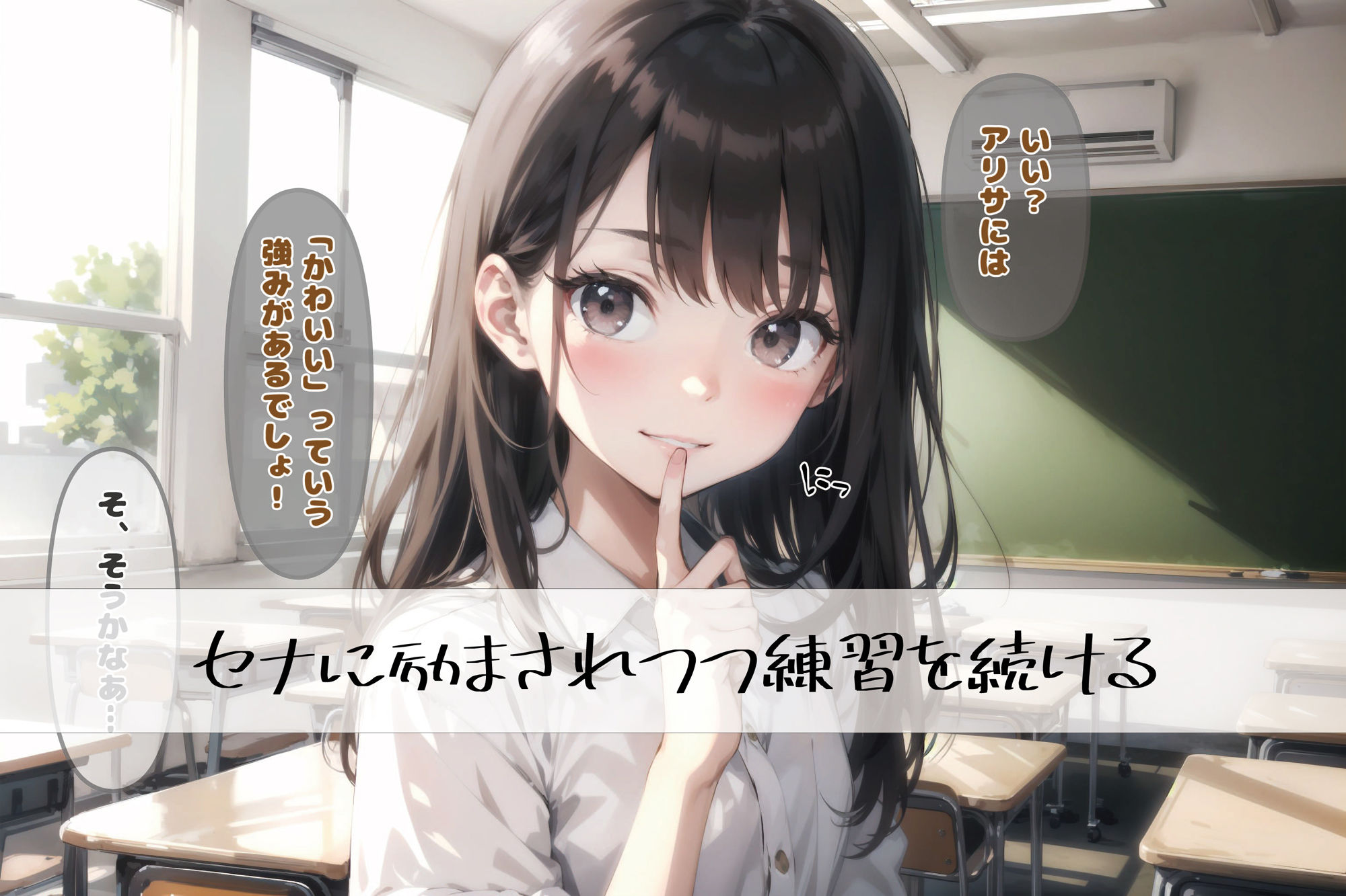配信する少女たち Vol.1 アリサの配信準備編
