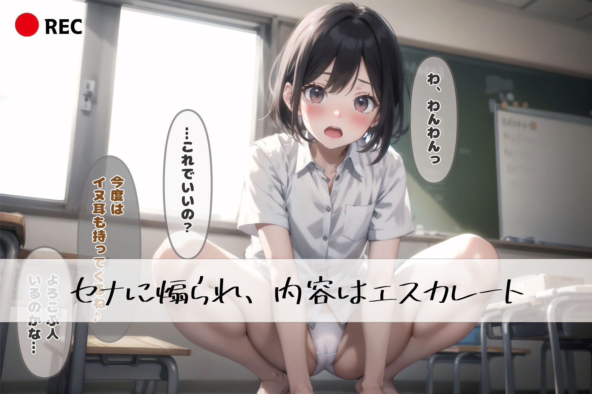 配信する少女たち Vol.1 アリサの配信準備編