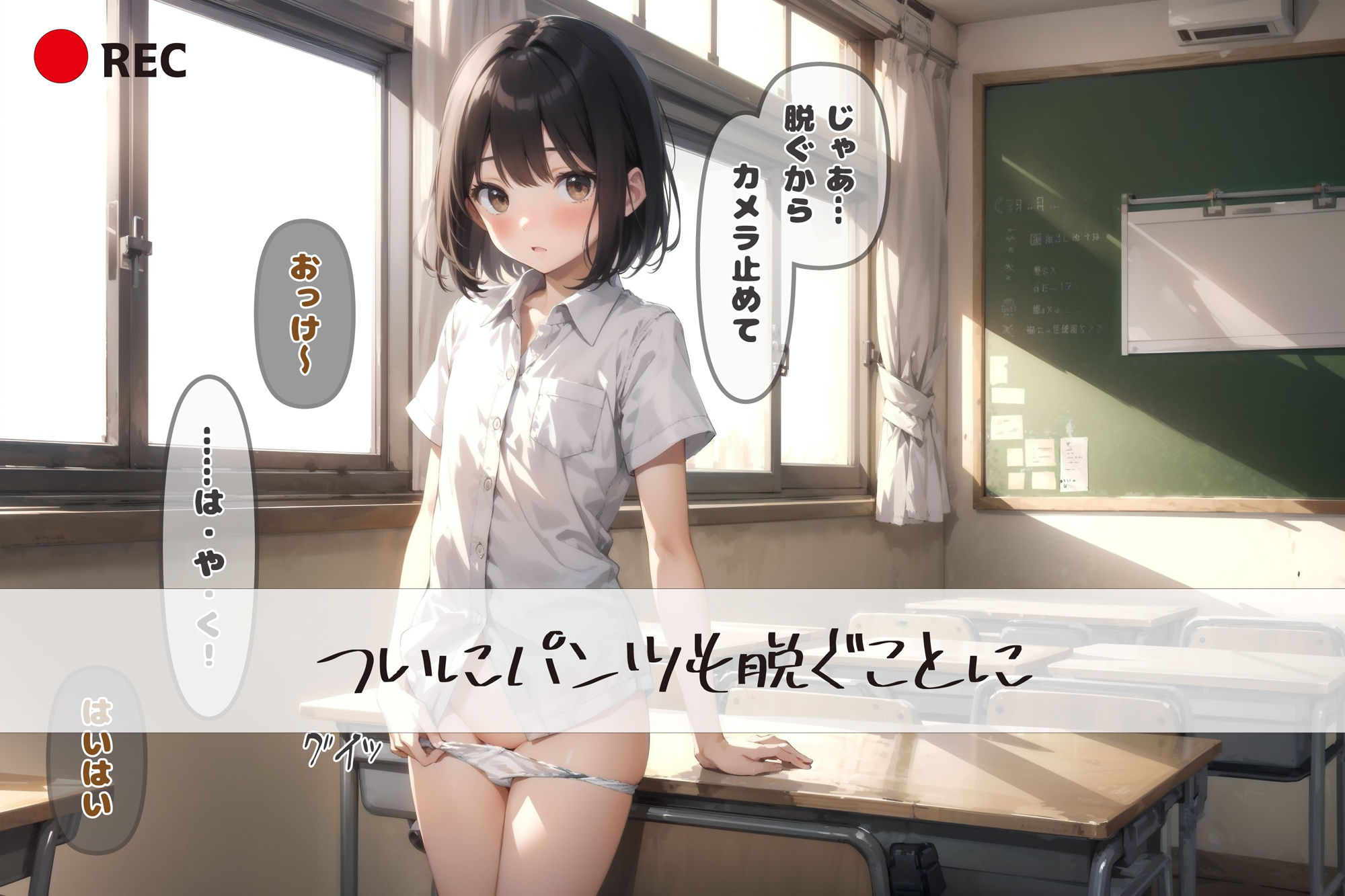 配信する少女たち Vol.1 アリサの配信準備編
