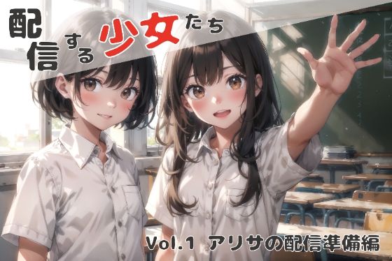配信する少女たち Vol.1 アリサの配信準備編