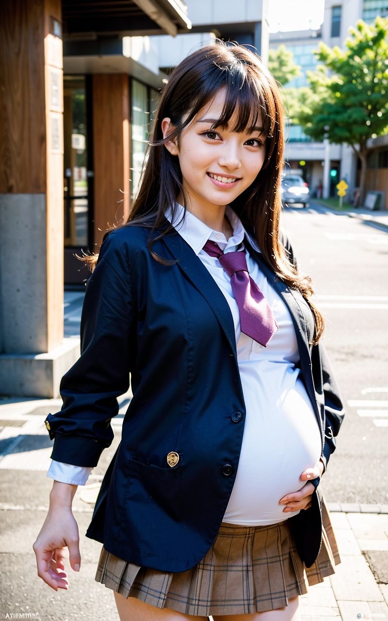 女子校生妊婦〜臨月JKに生ハメ〜