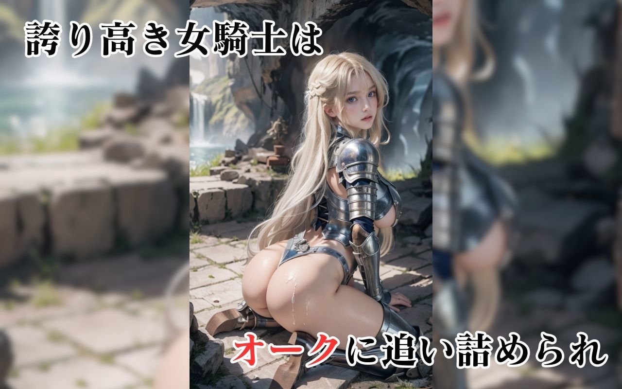 オークに屈する女騎士