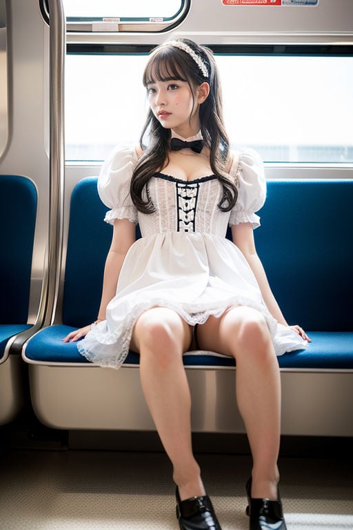 電車の向かい席15〜絶対エロい子〜