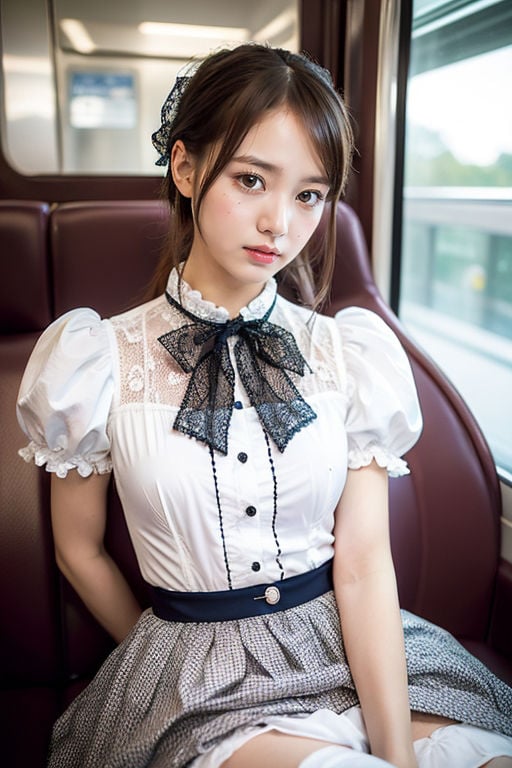 電車の向かい席15〜絶対エロい子〜