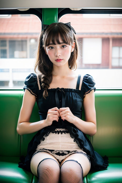 電車の向かい席15〜絶対エロい子〜