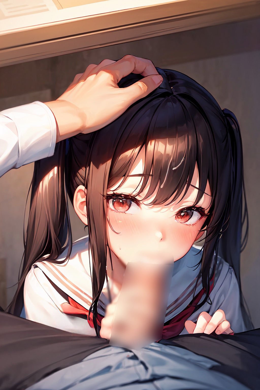 淫乱ツインテールJK(400枚)