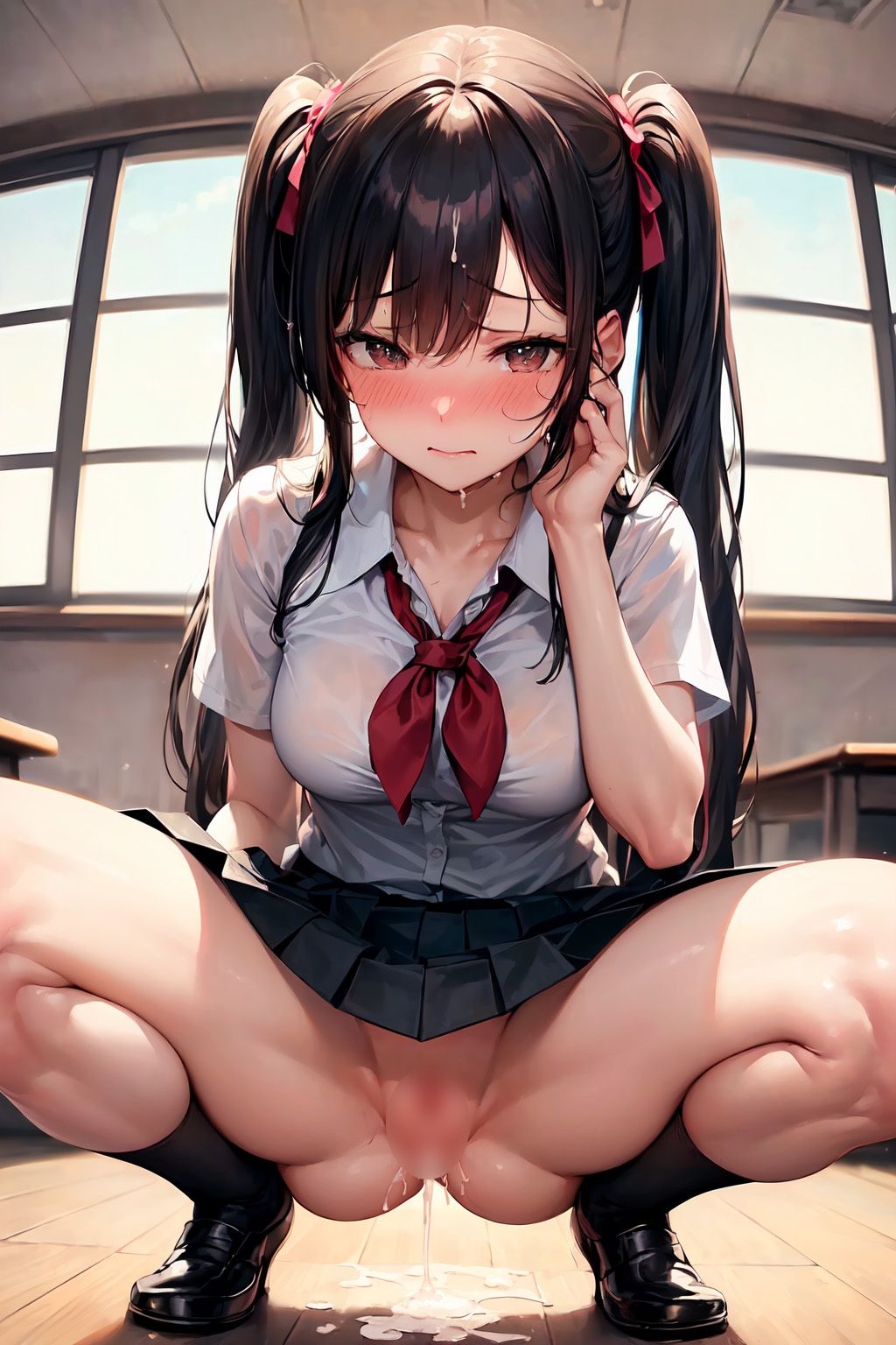 淫乱ツインテールJK(400枚)