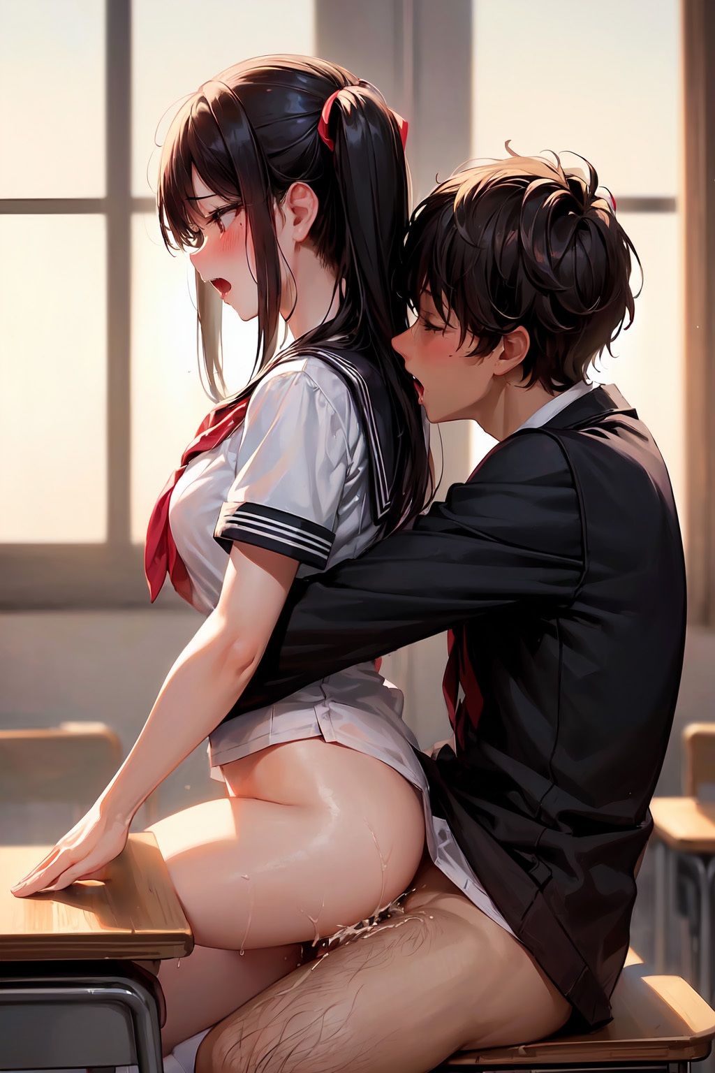 淫乱ツインテールJK(400枚)