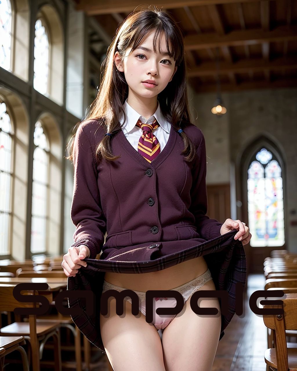 夢のシチュエーション お嬢様学校の女子校生(18歳JK)の表の顔と裏の顔