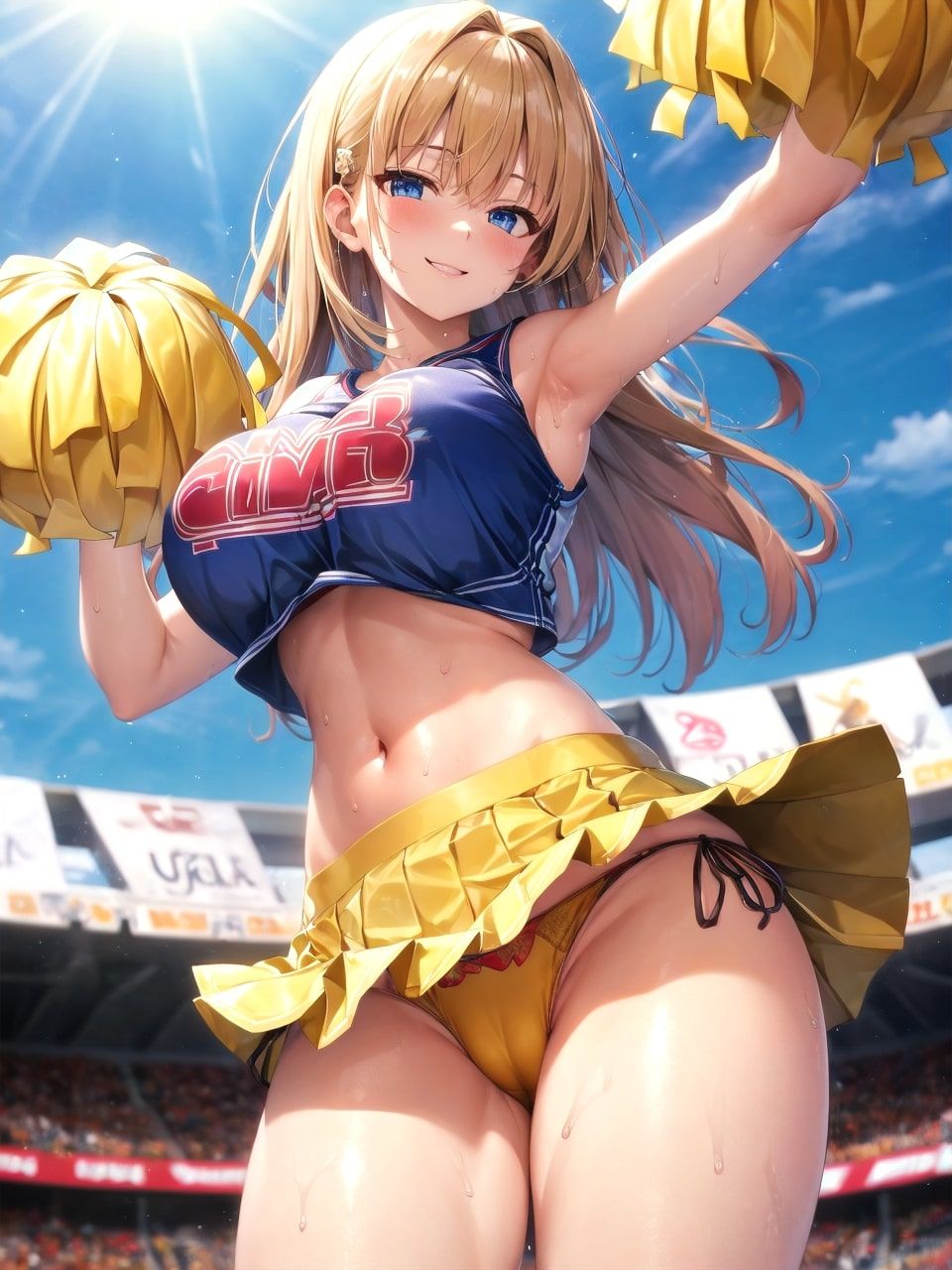 絶頂せっくすチアガール