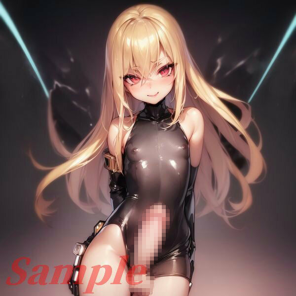 色白瘦せ型男の娘のイラスト集
