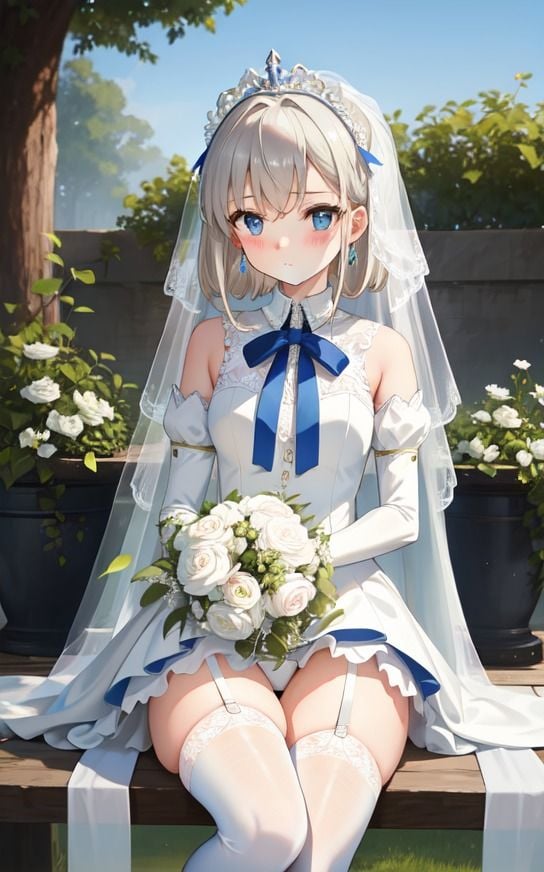 【花嫁のパンチラ】美少女イラスト集【76枚】