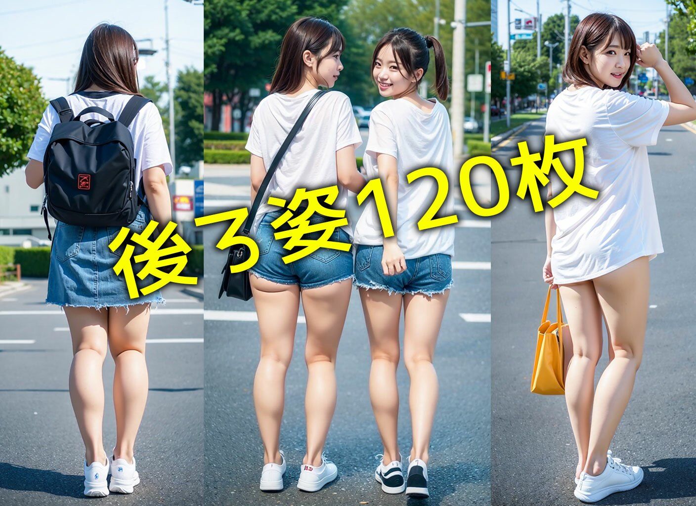 デニムミニショートパンツ美脚フェチマニア500枚 大好きな女子大生の日常の姿