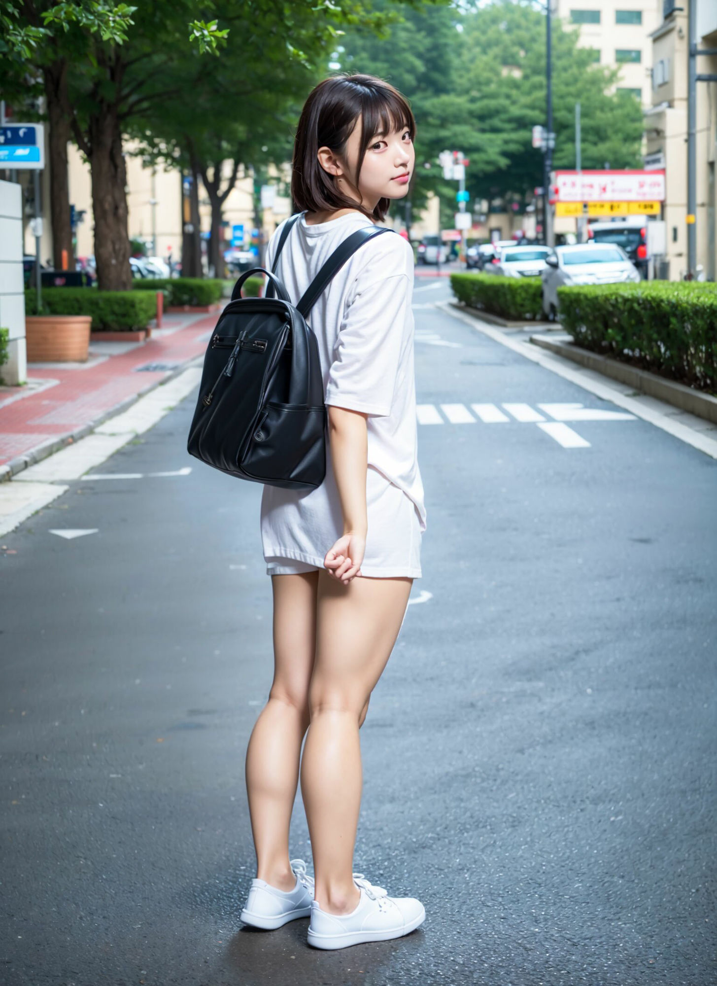 デニムミニショートパンツ美脚フェチマニア500枚 大好きな女子大生の日常の姿