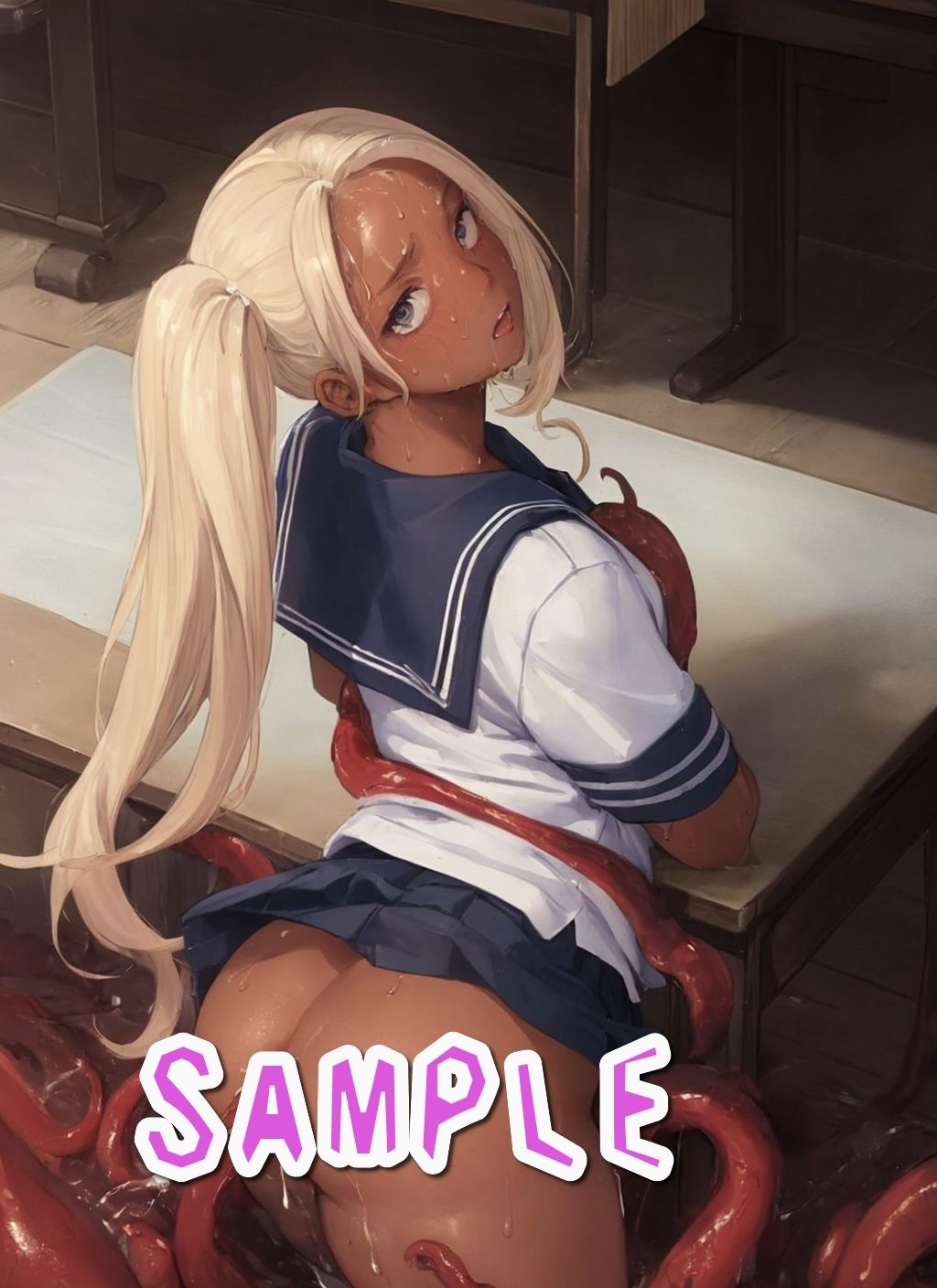 褐色触姦
