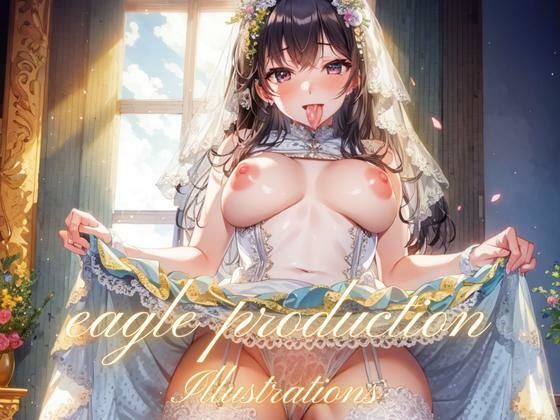 スカートたくし上げイラスト集 ブライド編 アップスケール版（brideir）