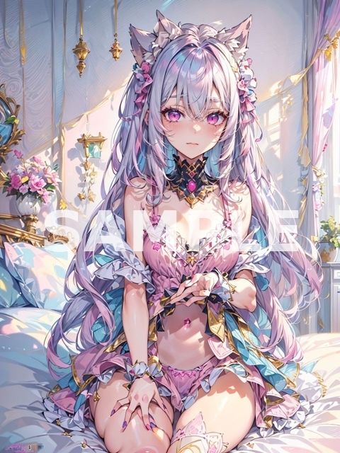 女体化した愛猫リリアと中出しえっち（2D版）