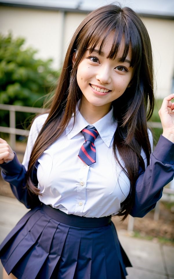 美少女の制服巨乳！どのおっぱいが好き？〜放課後にS級完璧ボディが現る〜 ［297枚］