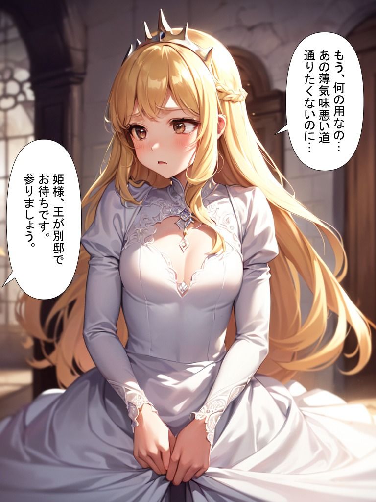 性奴●にされたお姫様