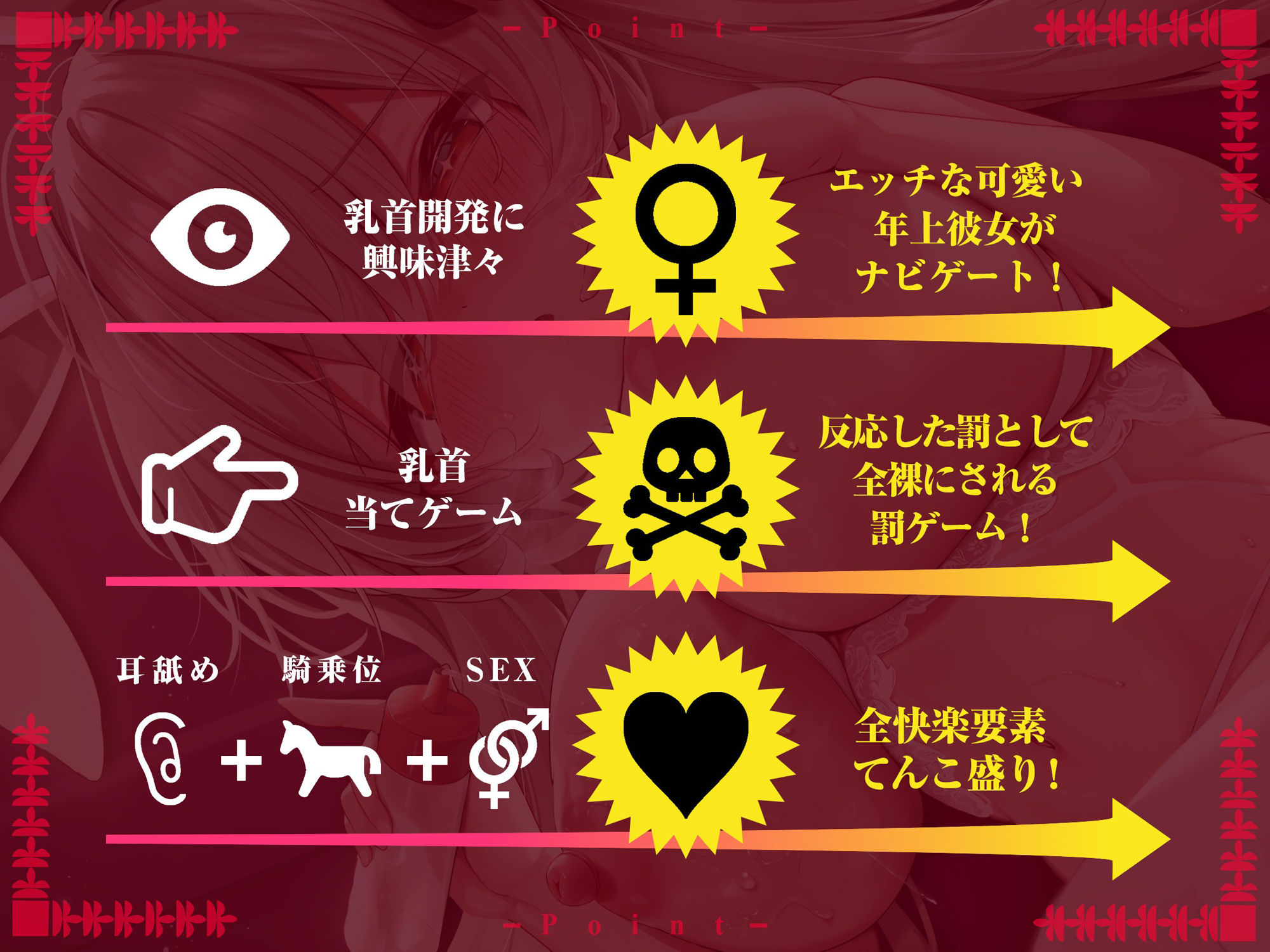 【オス♂乳開発】乳首で感じるカラダになろう！〜年上彼女とまったりラブいちゃ乳首遊び〜【CV:小石川うに】