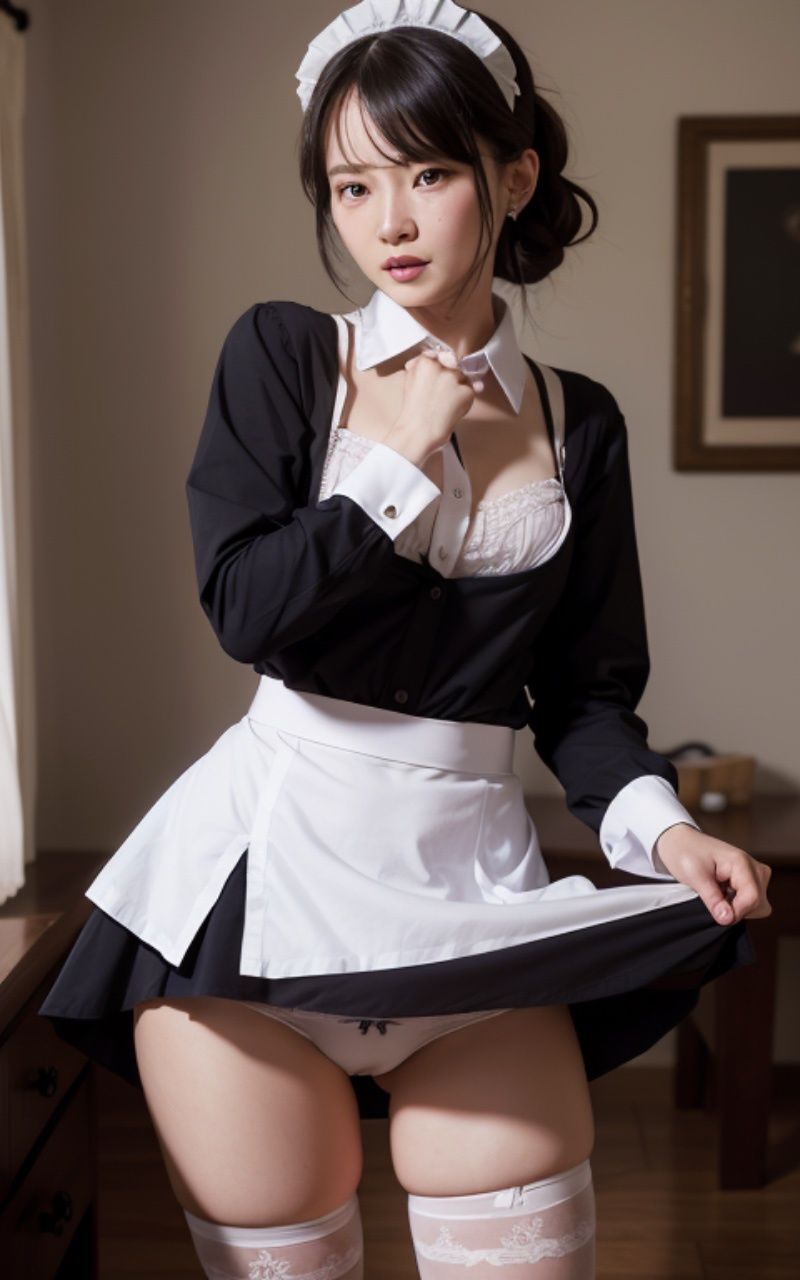 今日のパンツ見せてください。メイド編